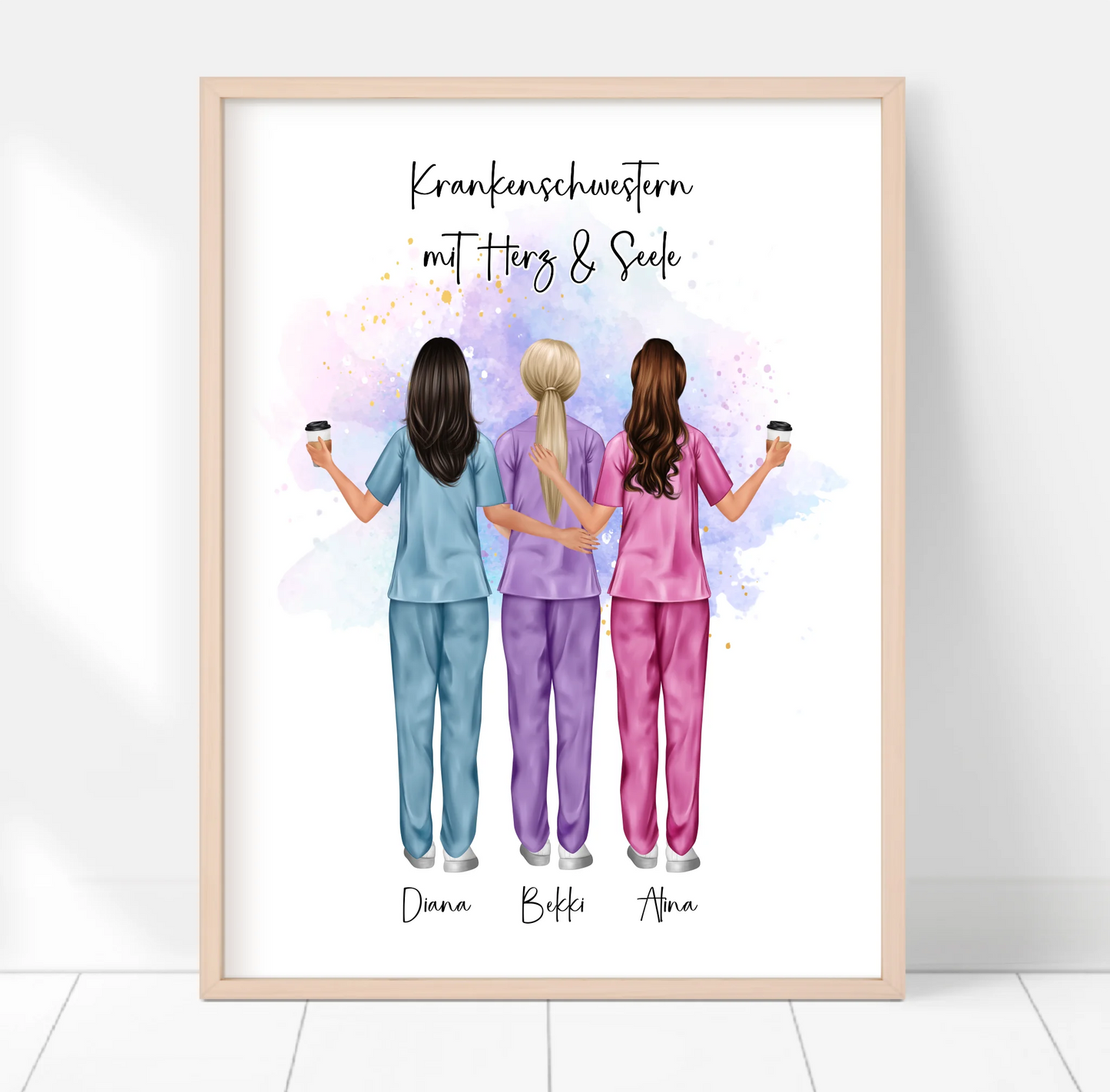 3-5 Krankenschwestern Poster