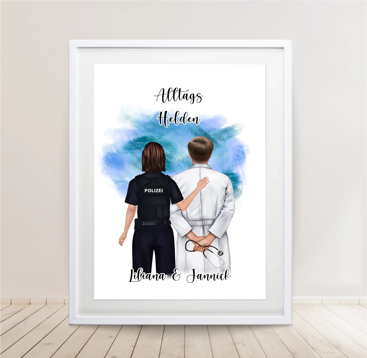 Polizei & Arzt Poster
