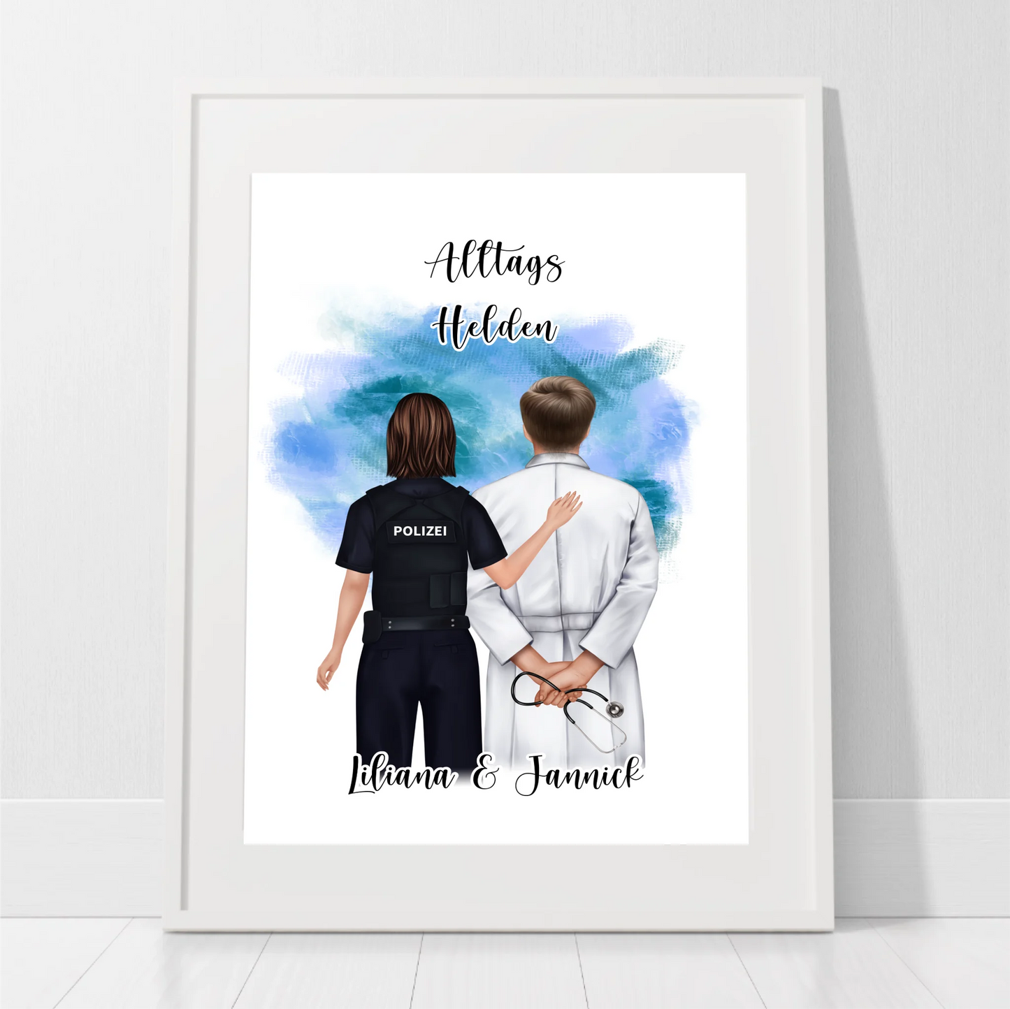 Polizei & Arzt Poster