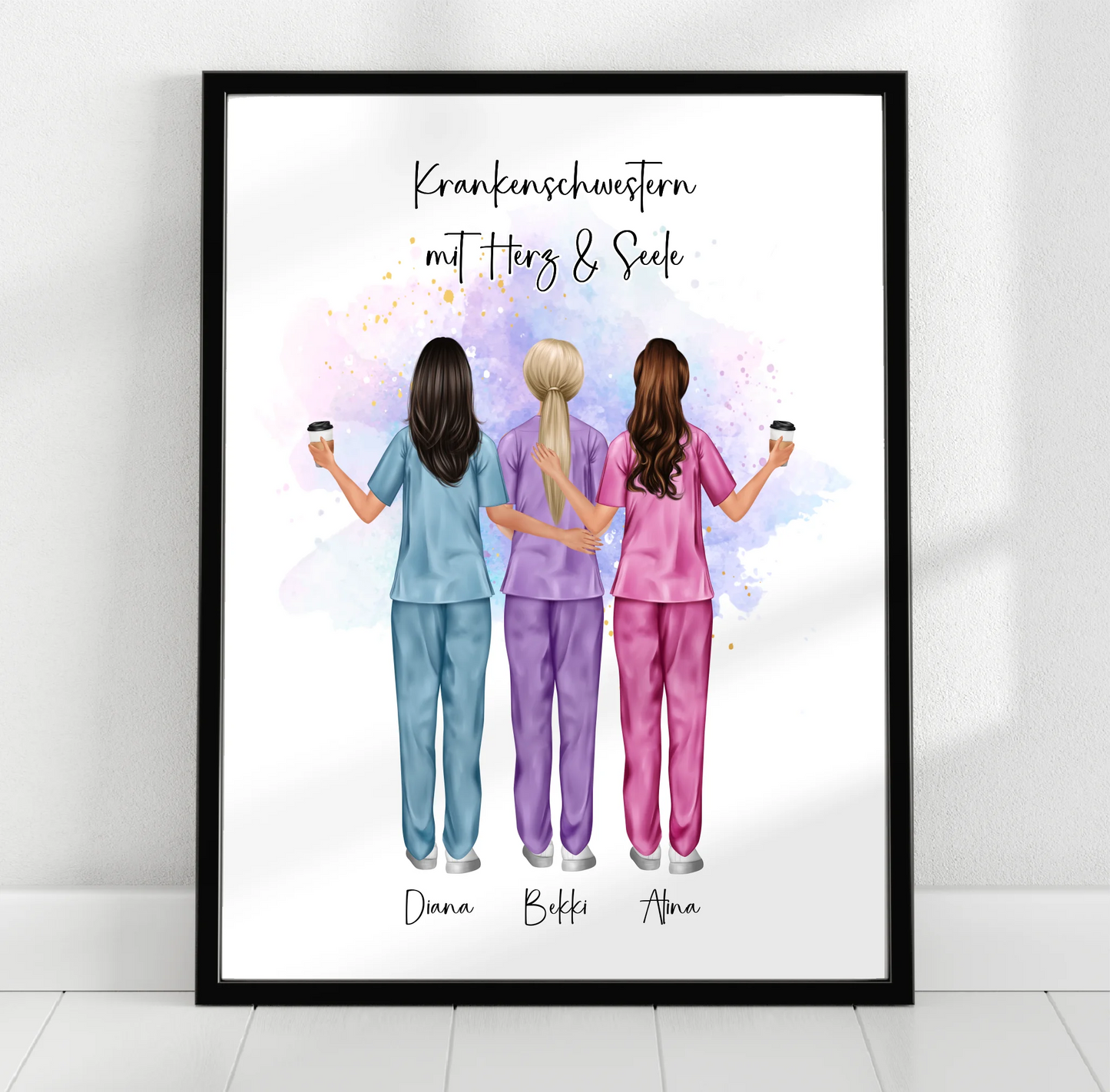 3-5 Krankenschwestern Poster