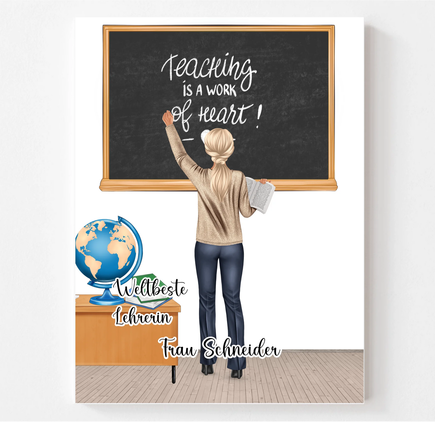 Lehrerin Poster