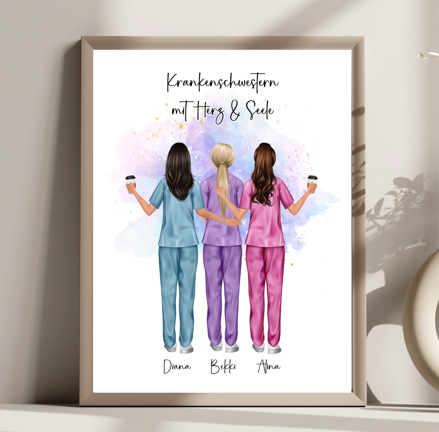 3-5 Krankenschwestern Poster