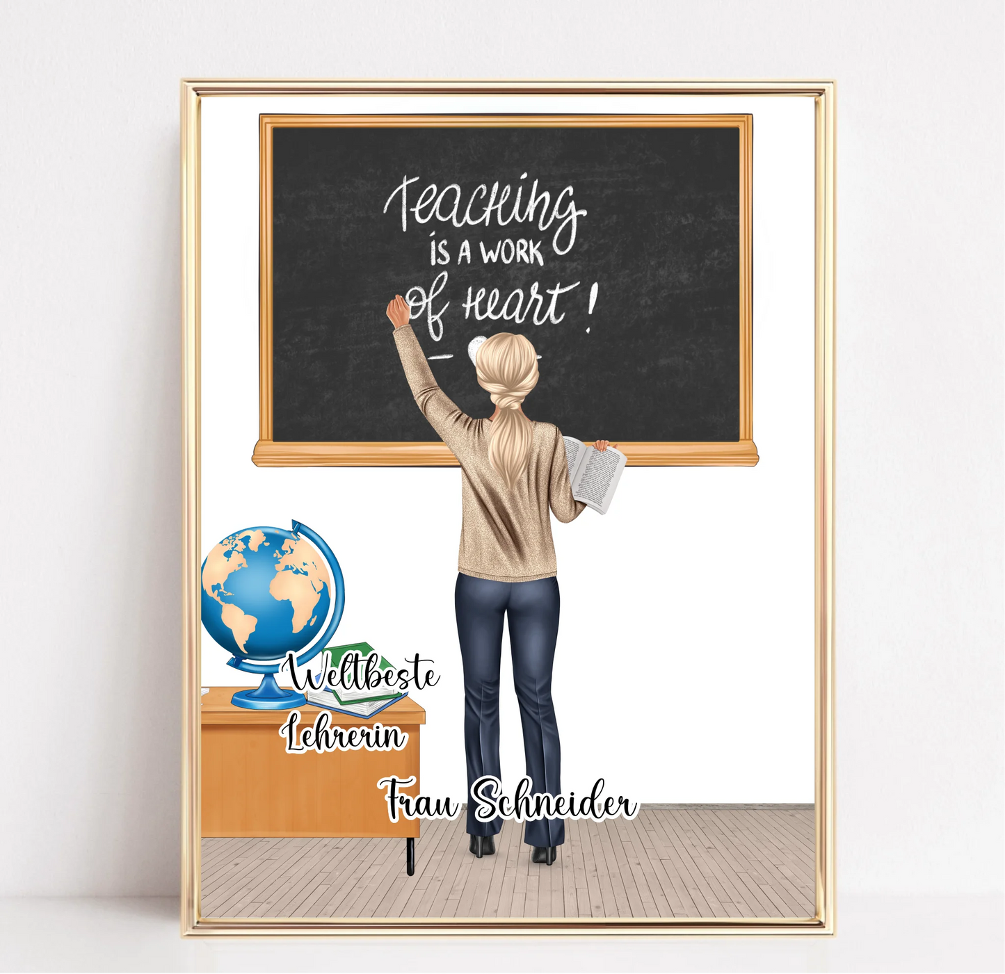 Lehrerin Poster