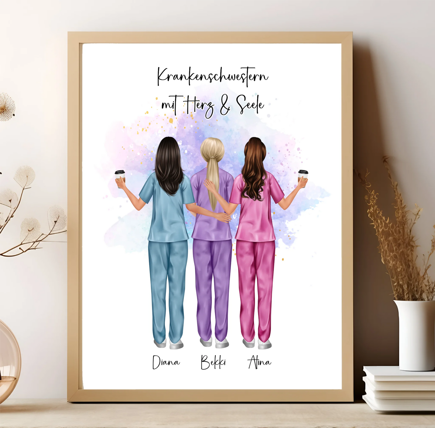 3-5 Krankenschwestern Poster