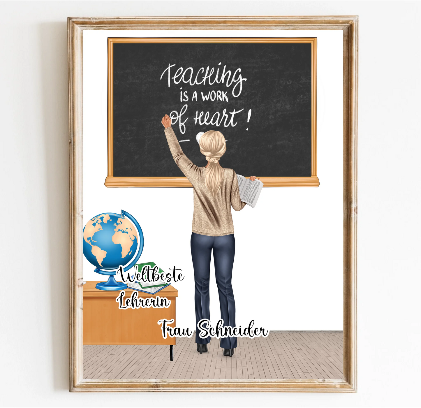 Lehrerin Poster
