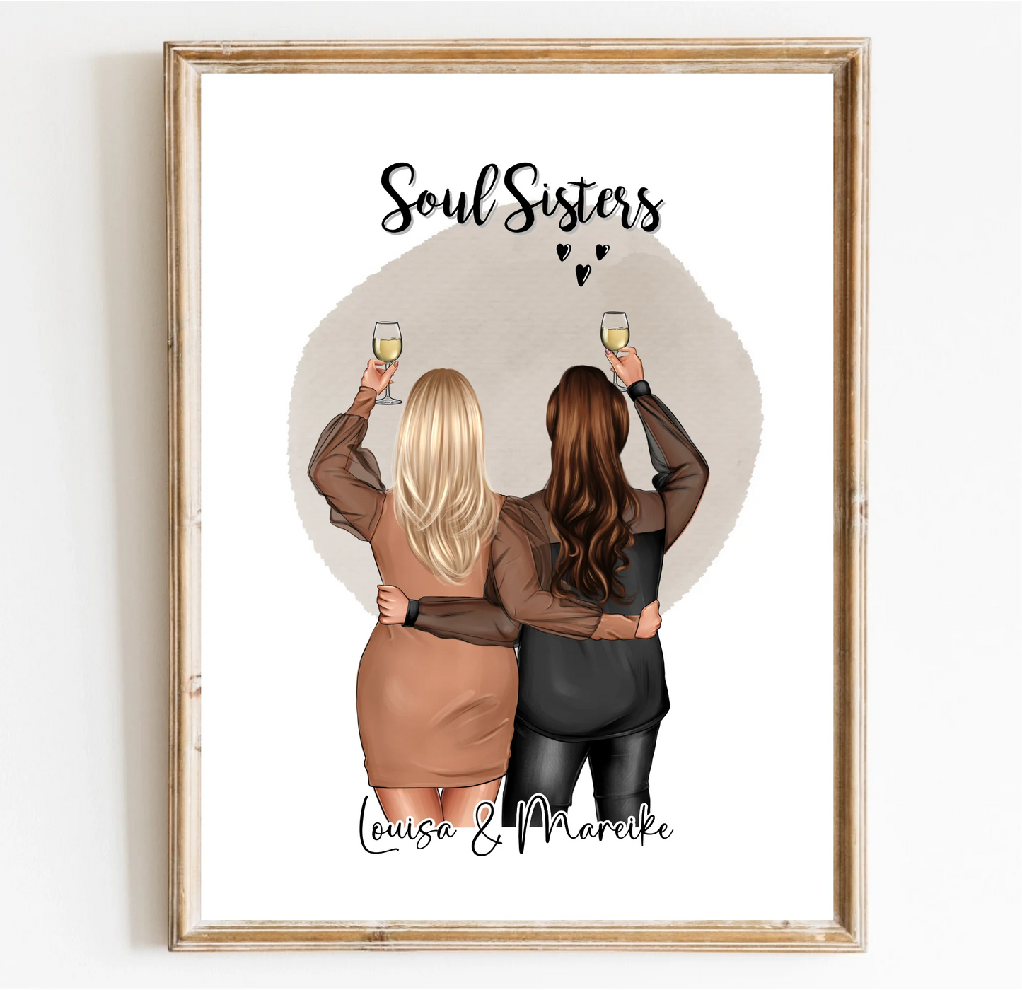 2-3 Plus size Freundinnen Poster