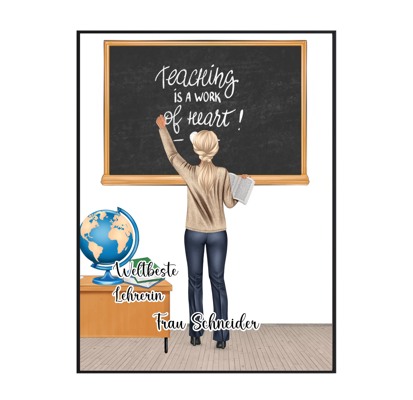 Lehrerin Poster