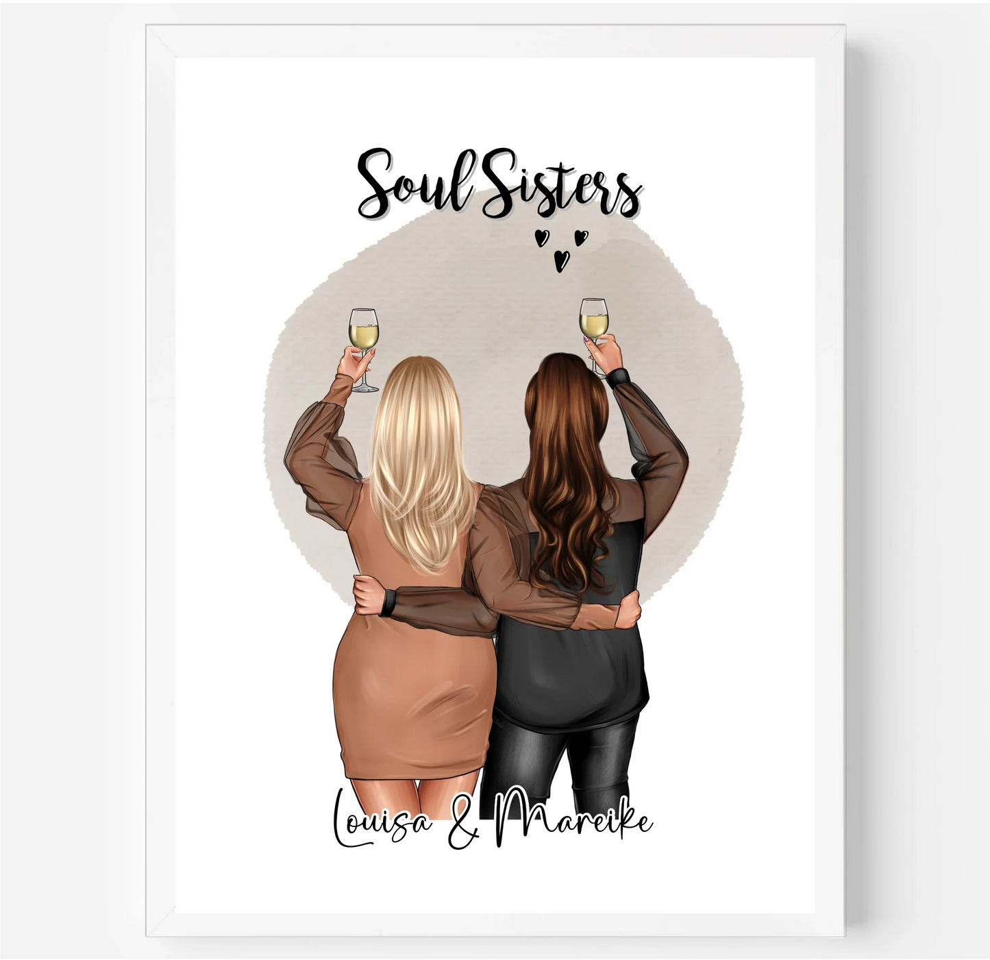 2-3 Plus size Freundinnen Poster