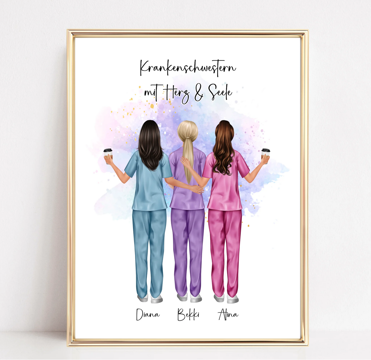 3-5 Krankenschwestern Poster