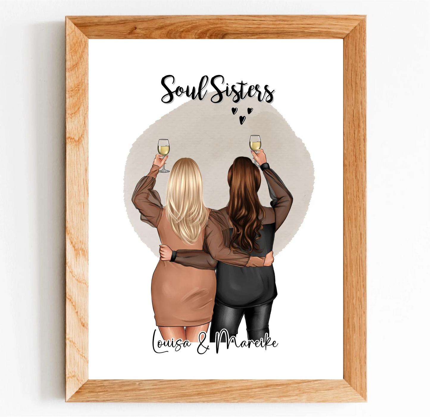 2-3 Plus size Freundinnen Poster
