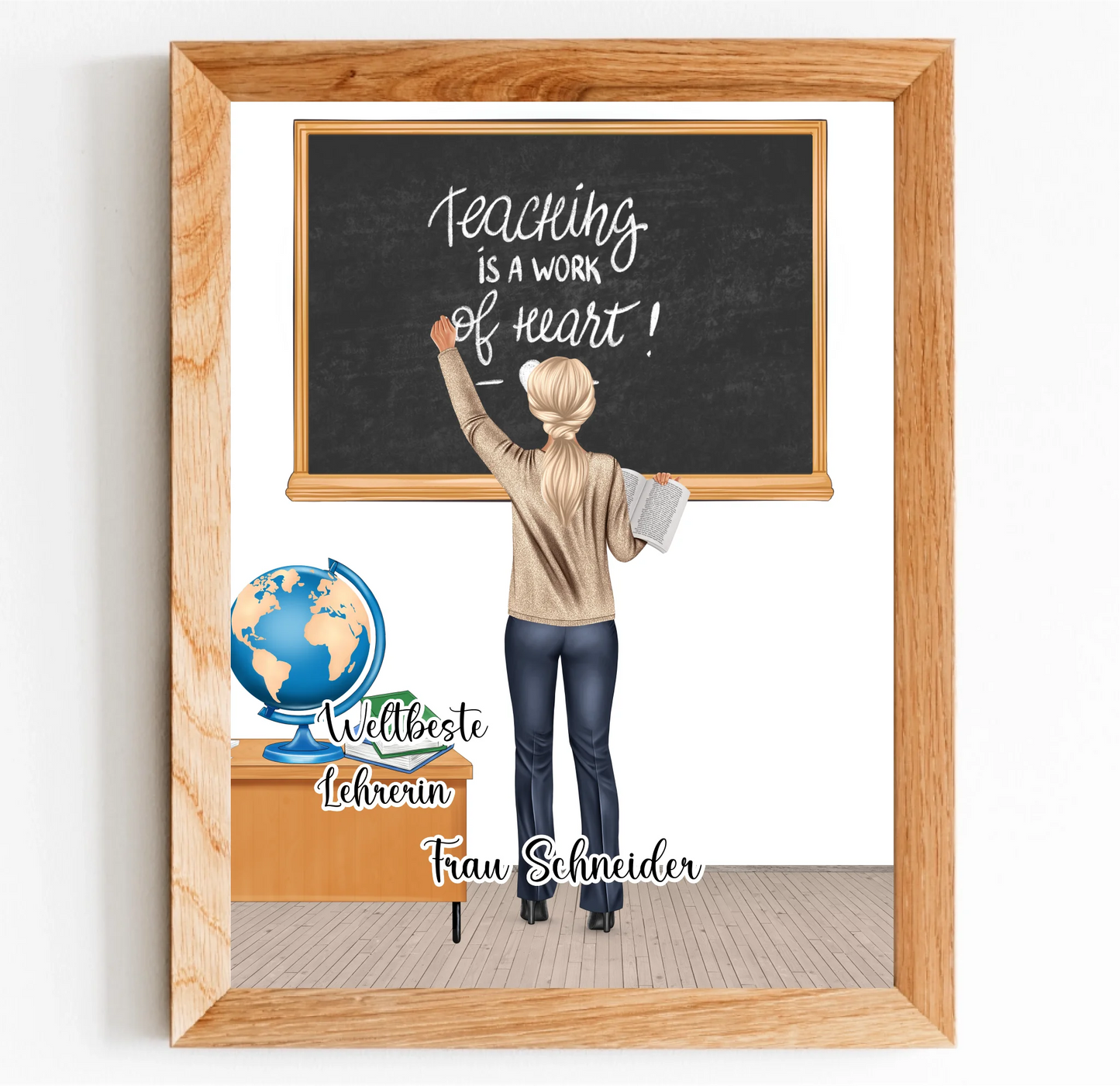 Lehrerin Poster