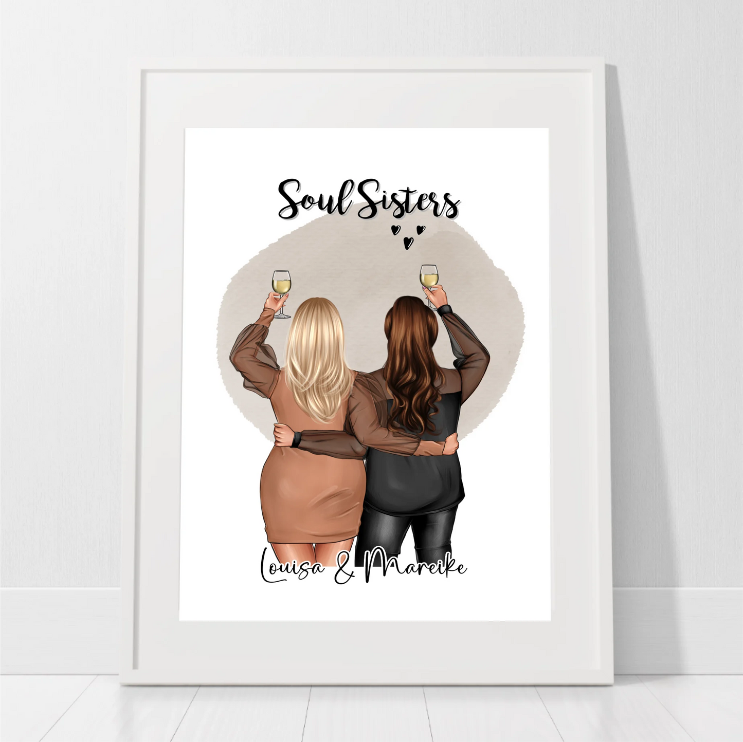 2-3 Plus size Freundinnen Poster