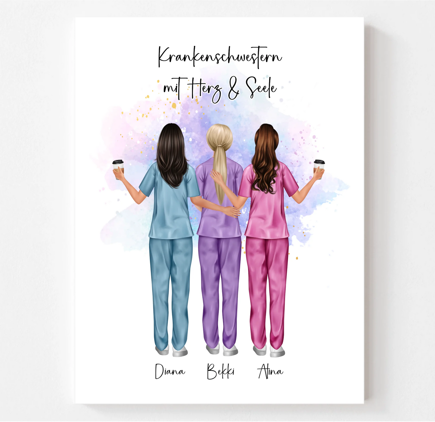 3-5 Krankenschwestern Poster