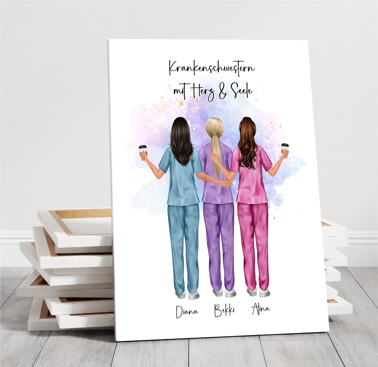 3-5 Krankenschwestern Poster