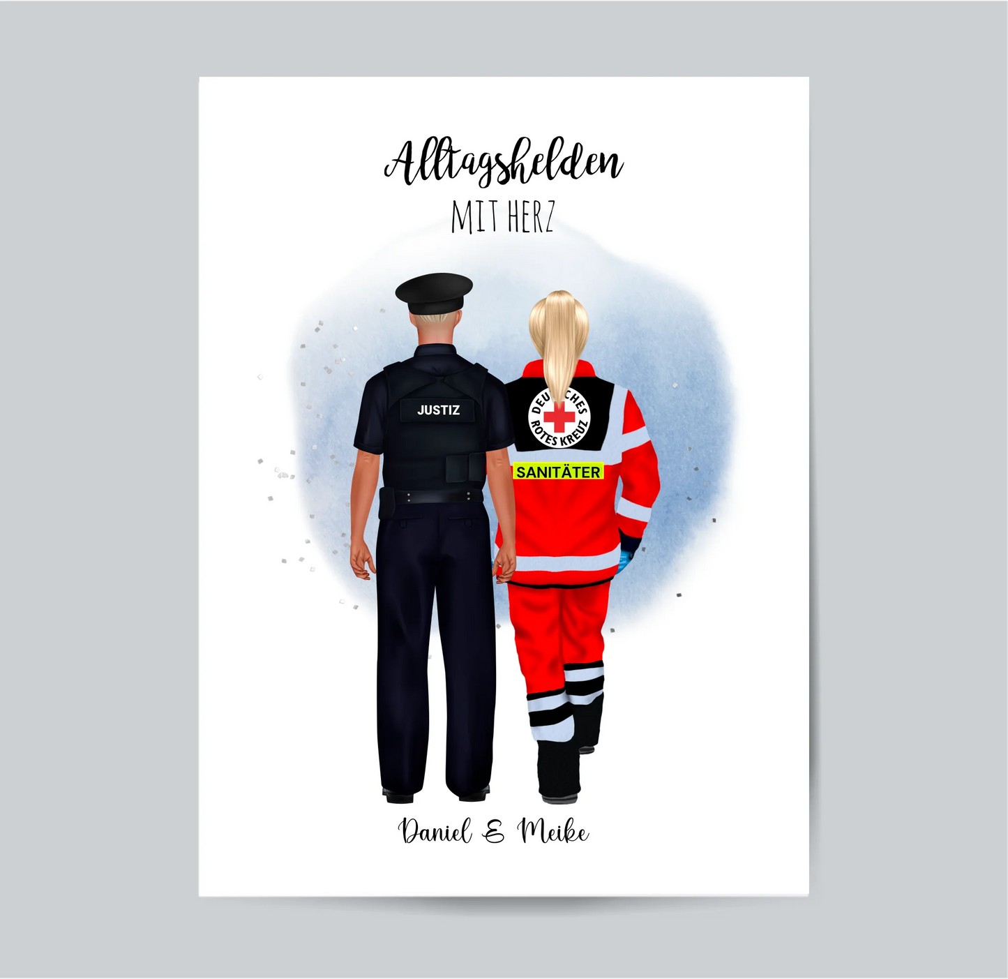 Polizei & Sanitäter Poster