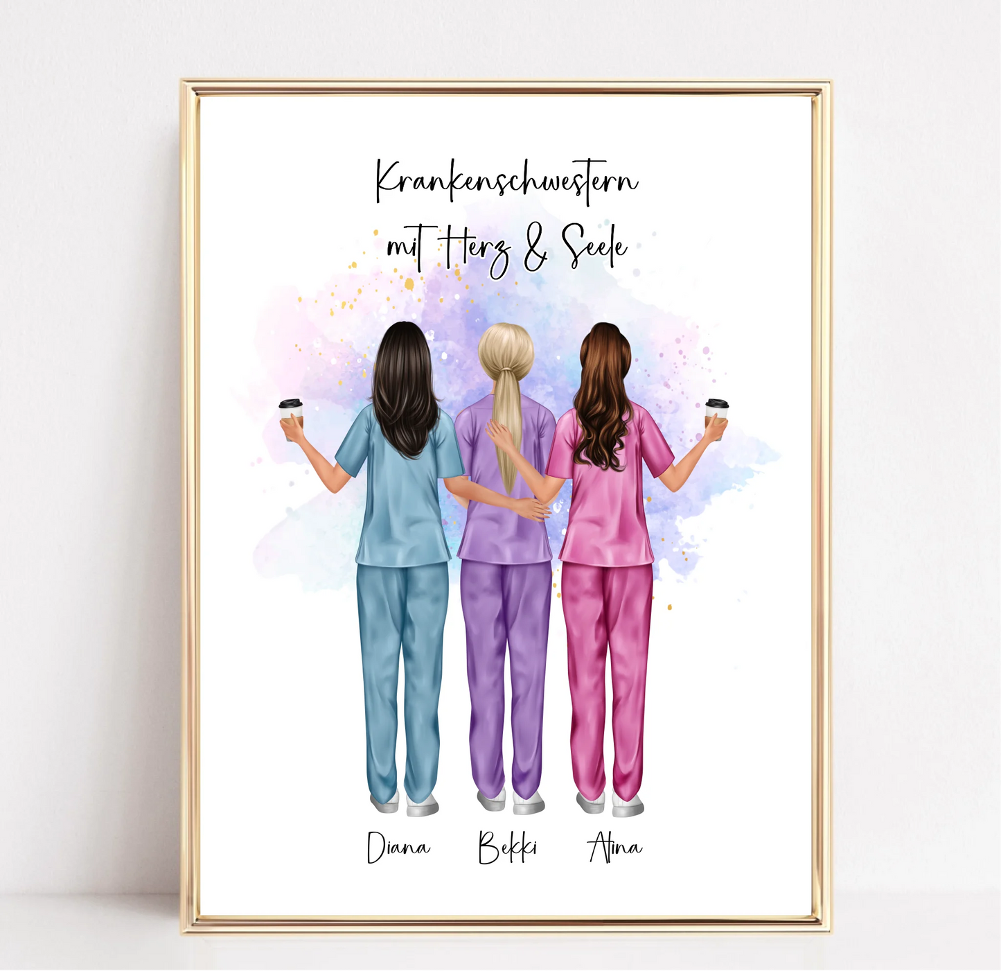 3-5 Krankenschwestern Poster