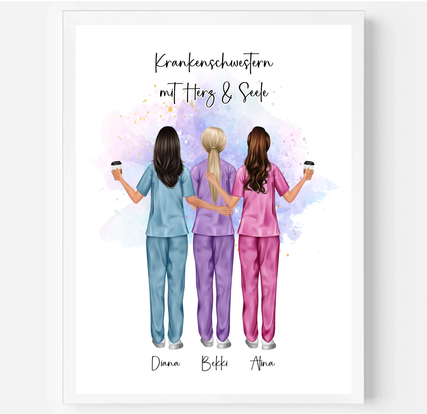 3-5 Krankenschwestern Poster