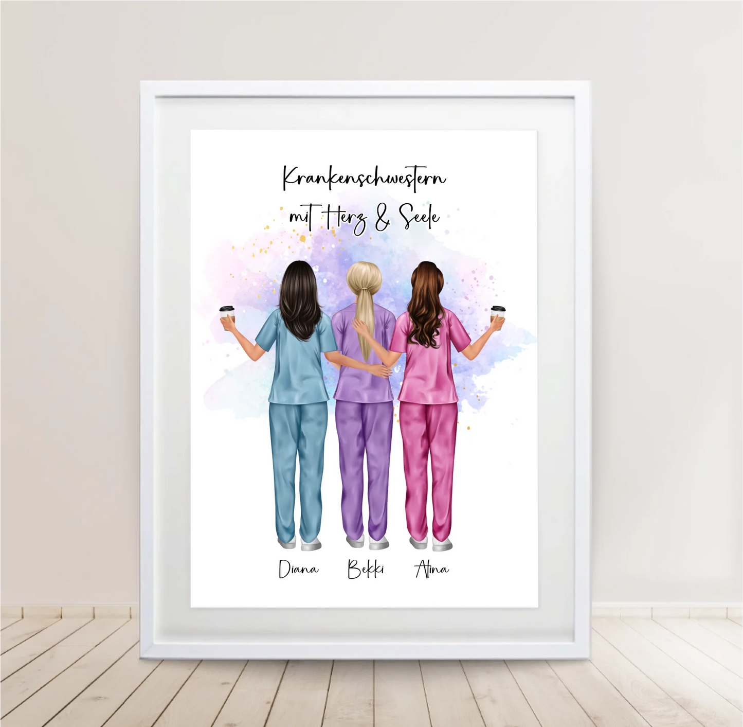 3-5 Krankenschwestern Poster