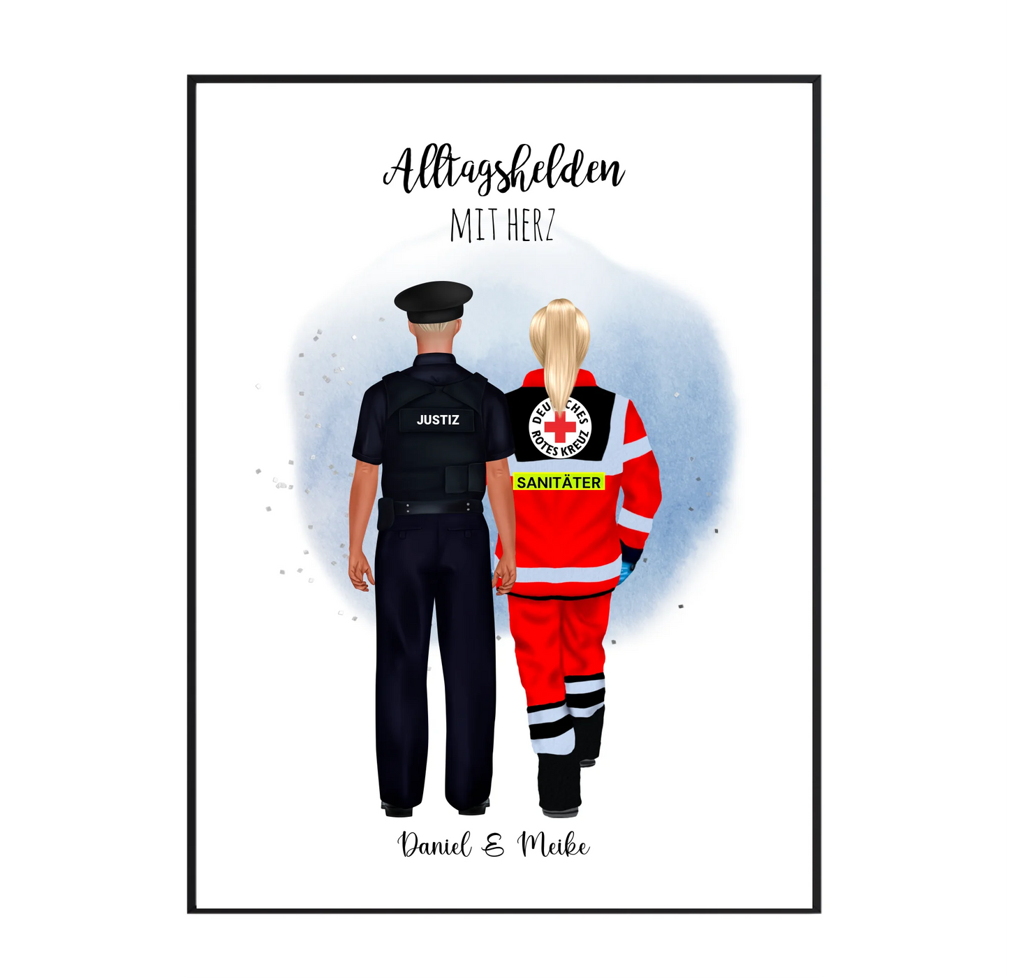 Polizei & Sanitäter Poster