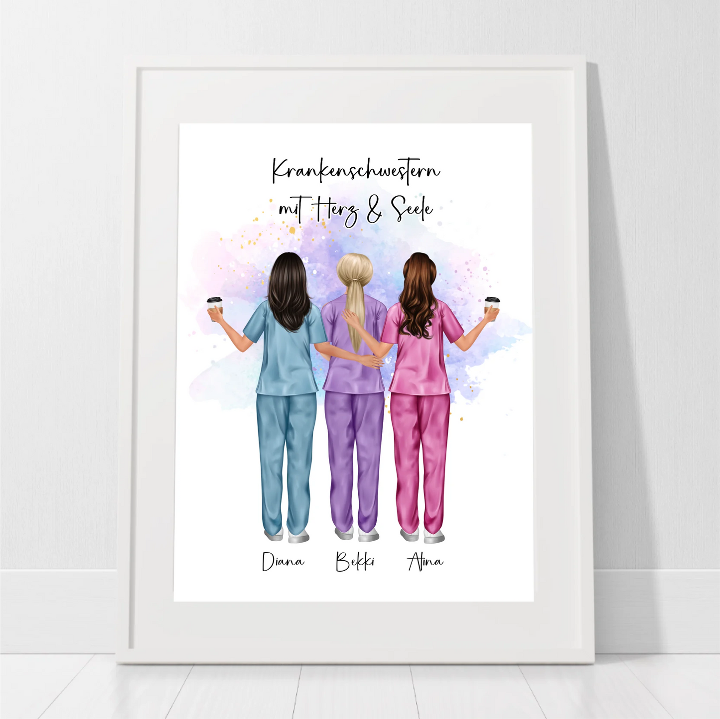 3-5 Krankenschwestern Poster