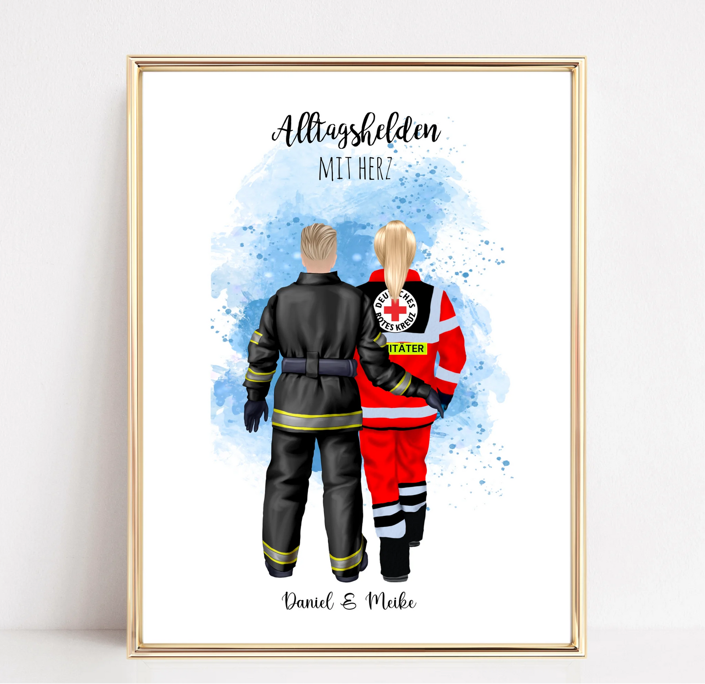 Feuerwehr & Sanitäter Poster