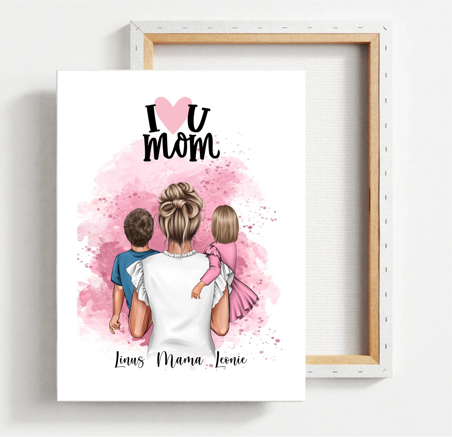 Mama & 1-2 Kinder Poster