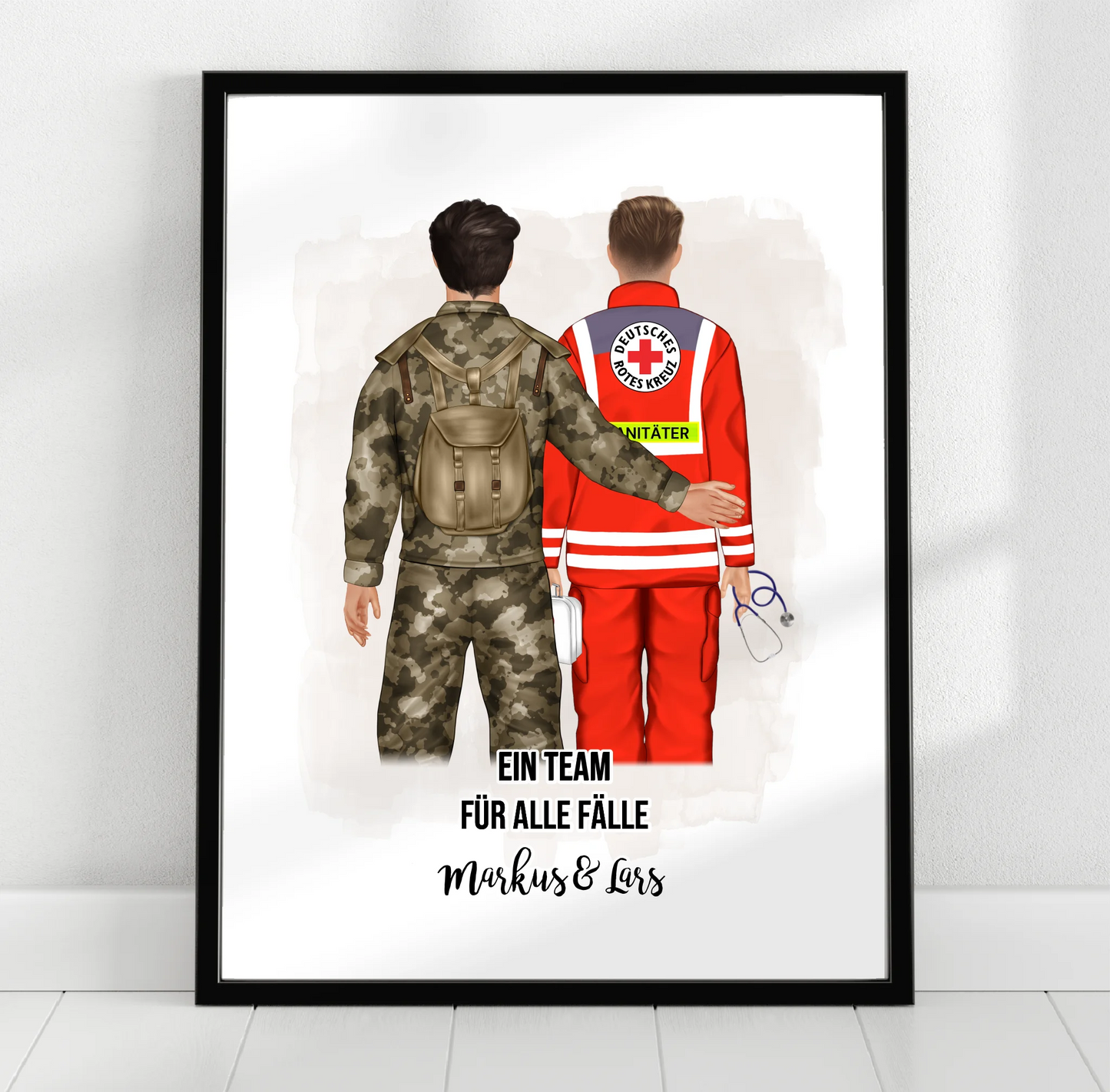 Soldat/in & Rettungsdienst Poster