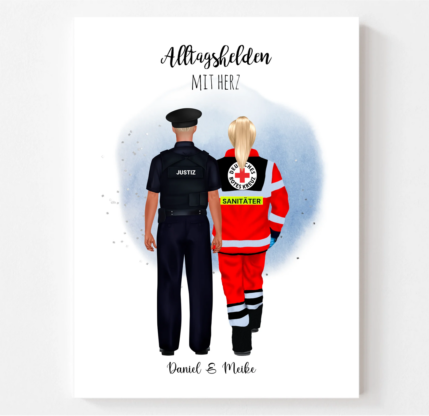 Polizei & Sanitäter Poster