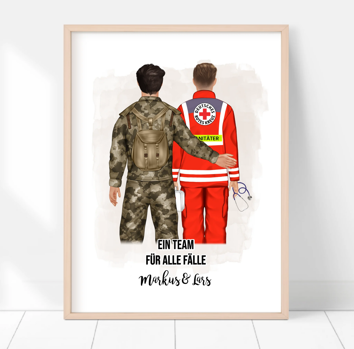 Soldat/in & Rettungsdienst Poster
