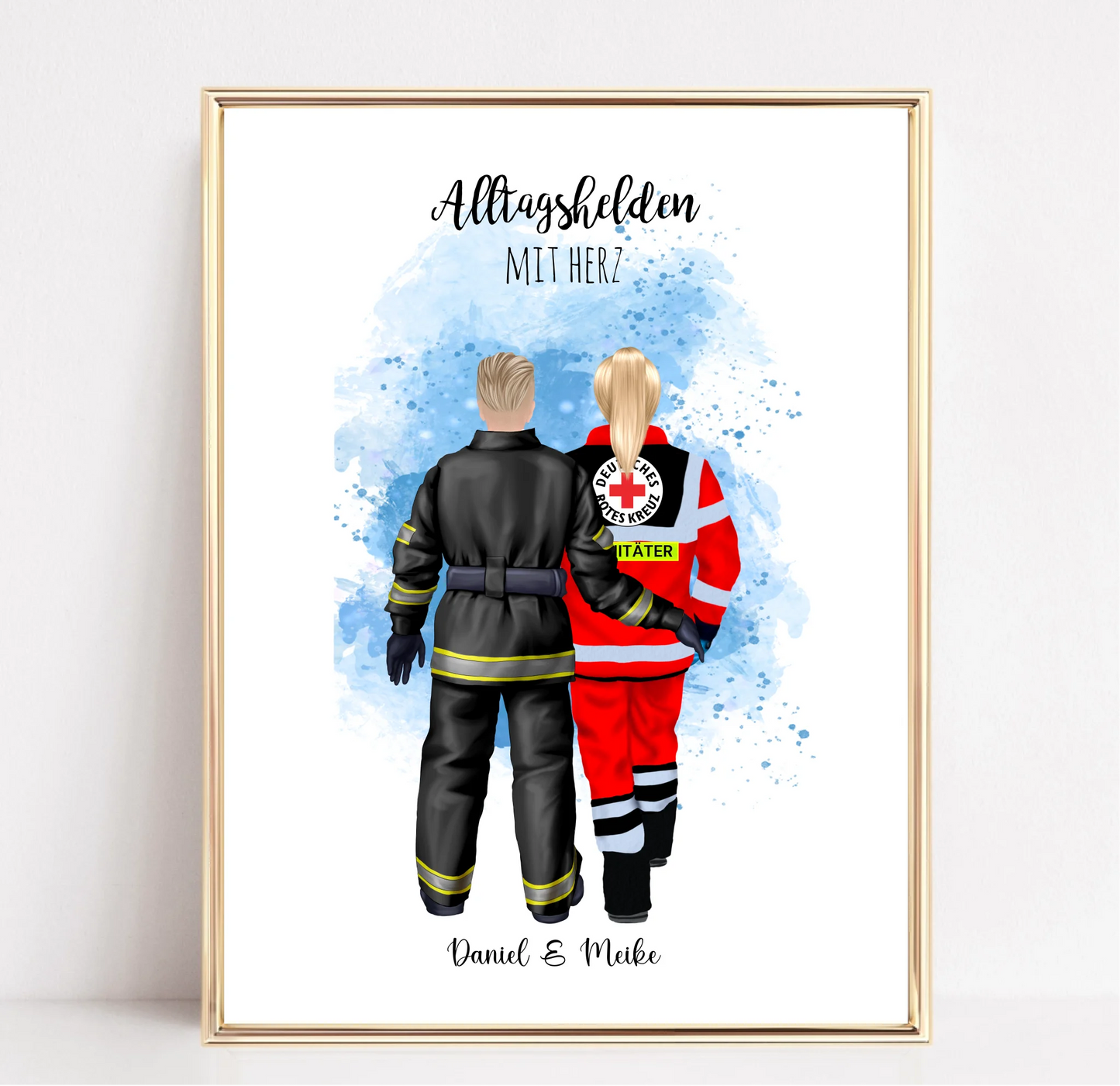 Feuerwehr & Sanitäter Poster