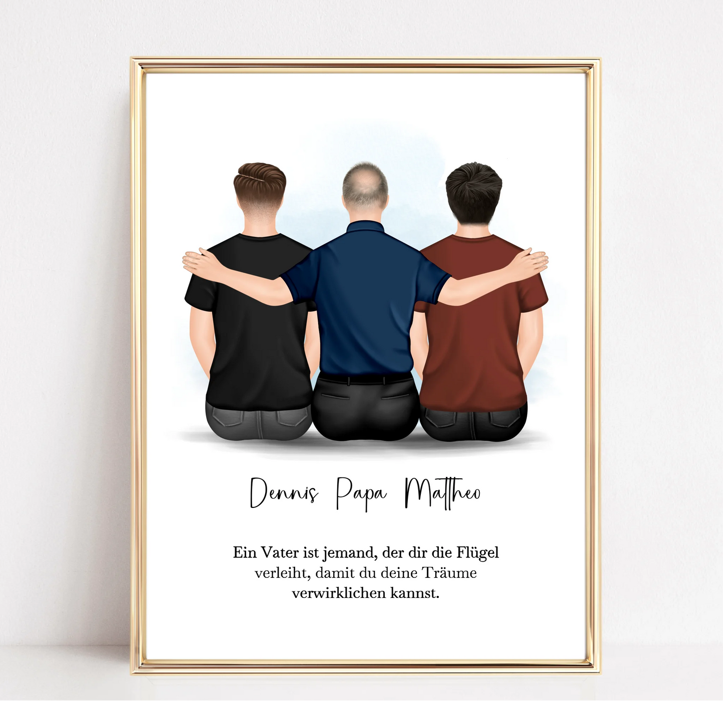 Vater & 1-2 Söhne Poster
