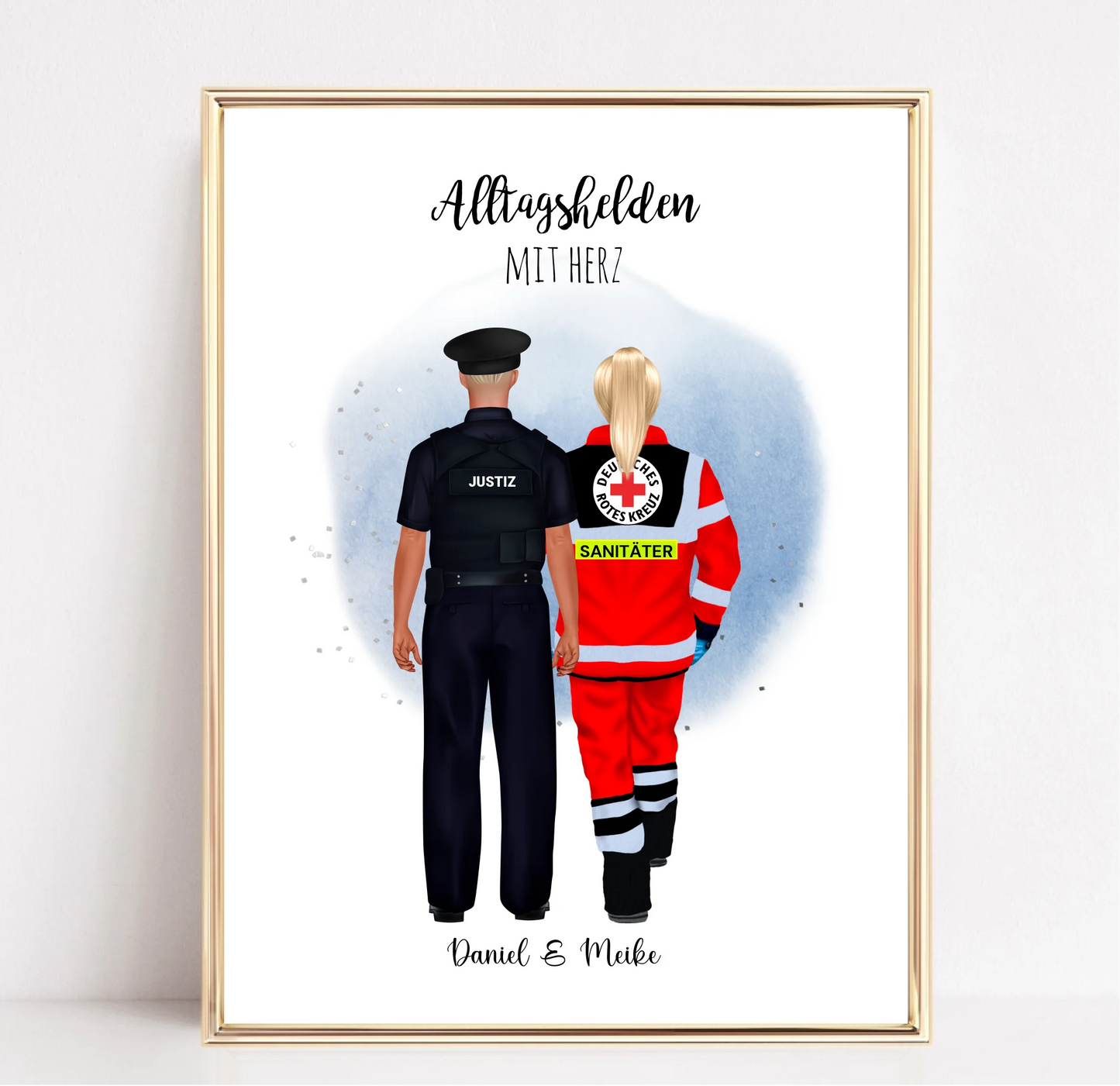 Polizei & Sanitäter Poster