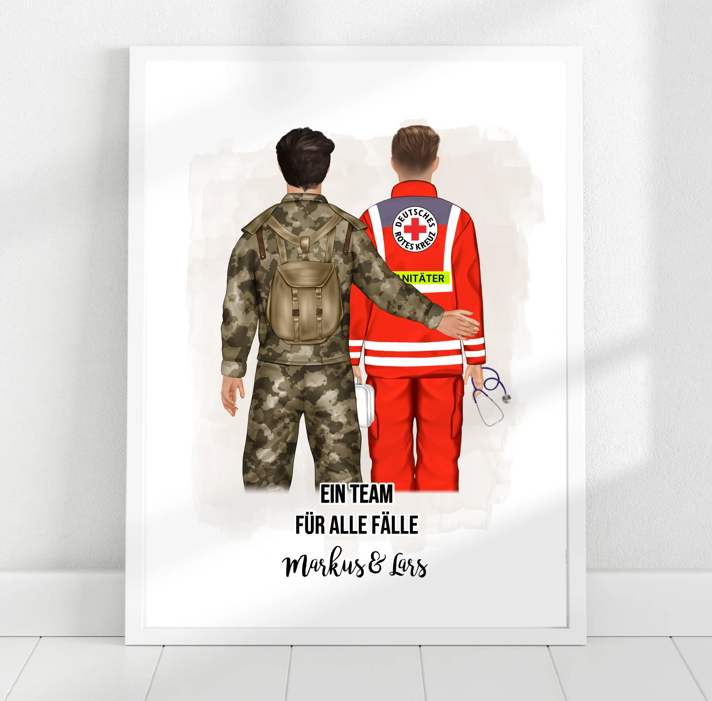 Soldat/in & Rettungsdienst Poster