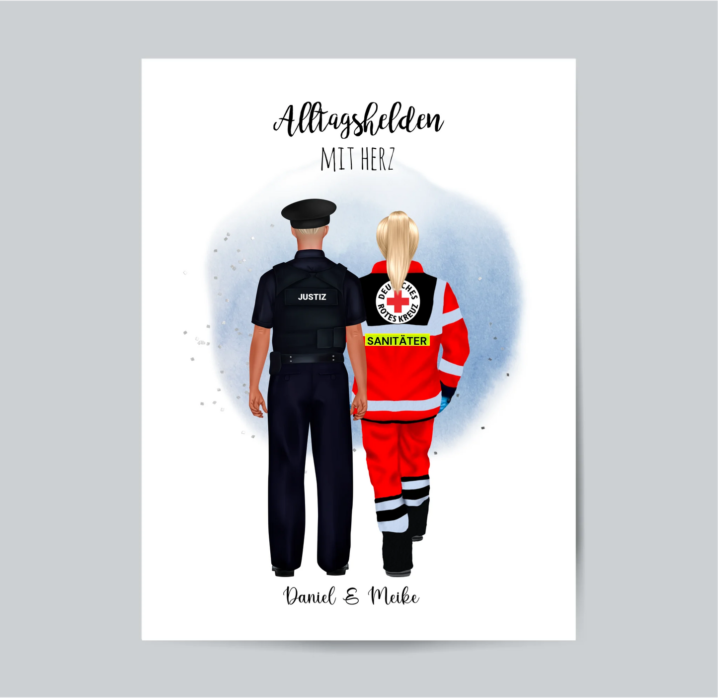 Polizei & Sanitäter Poster