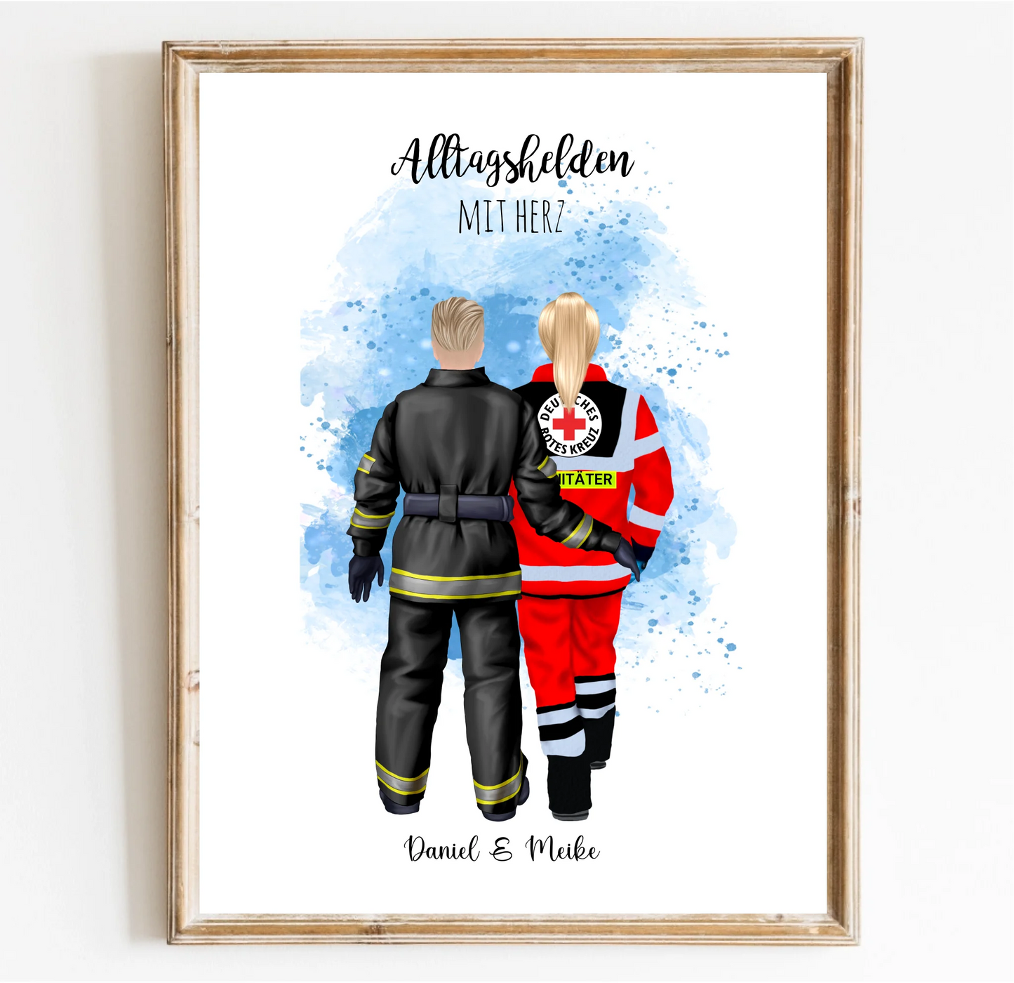 Feuerwehr & Sanitäter Poster