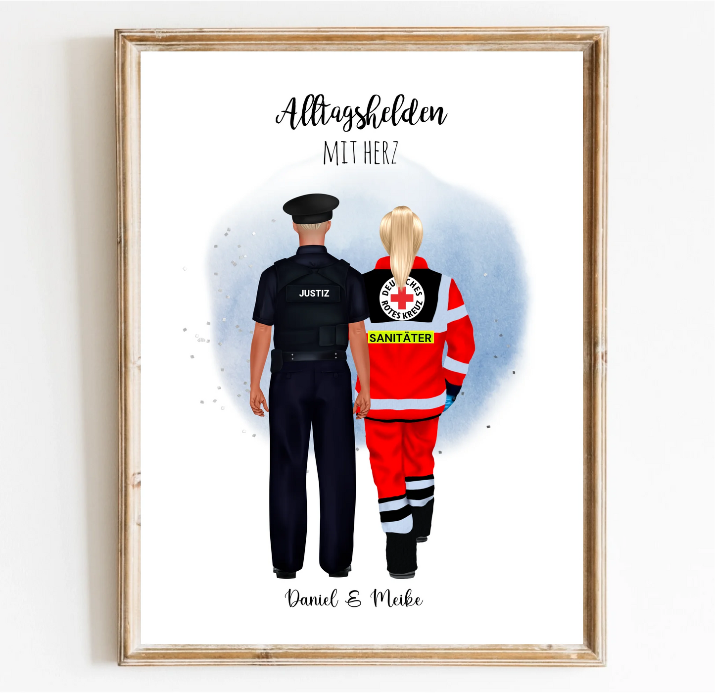 Polizei & Sanitäter Poster