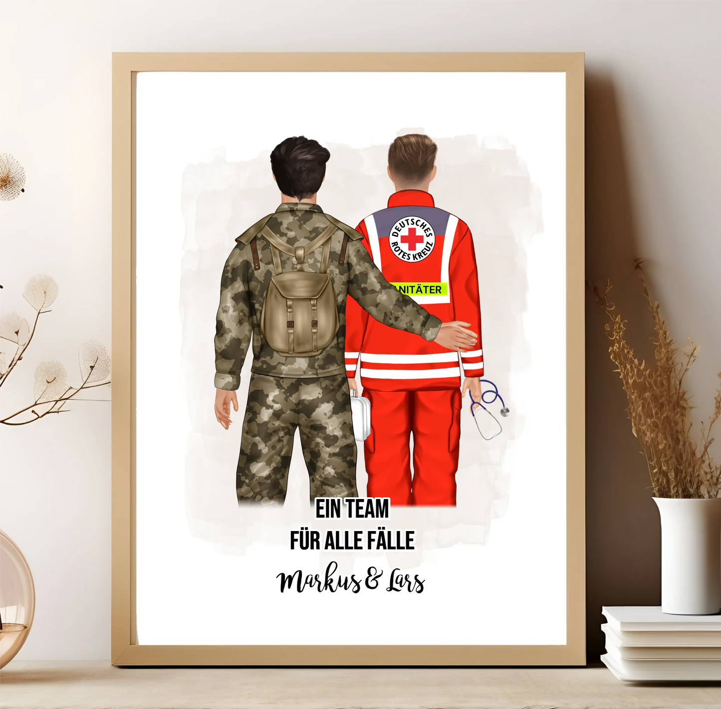 Soldat/in & Rettungsdienst Poster