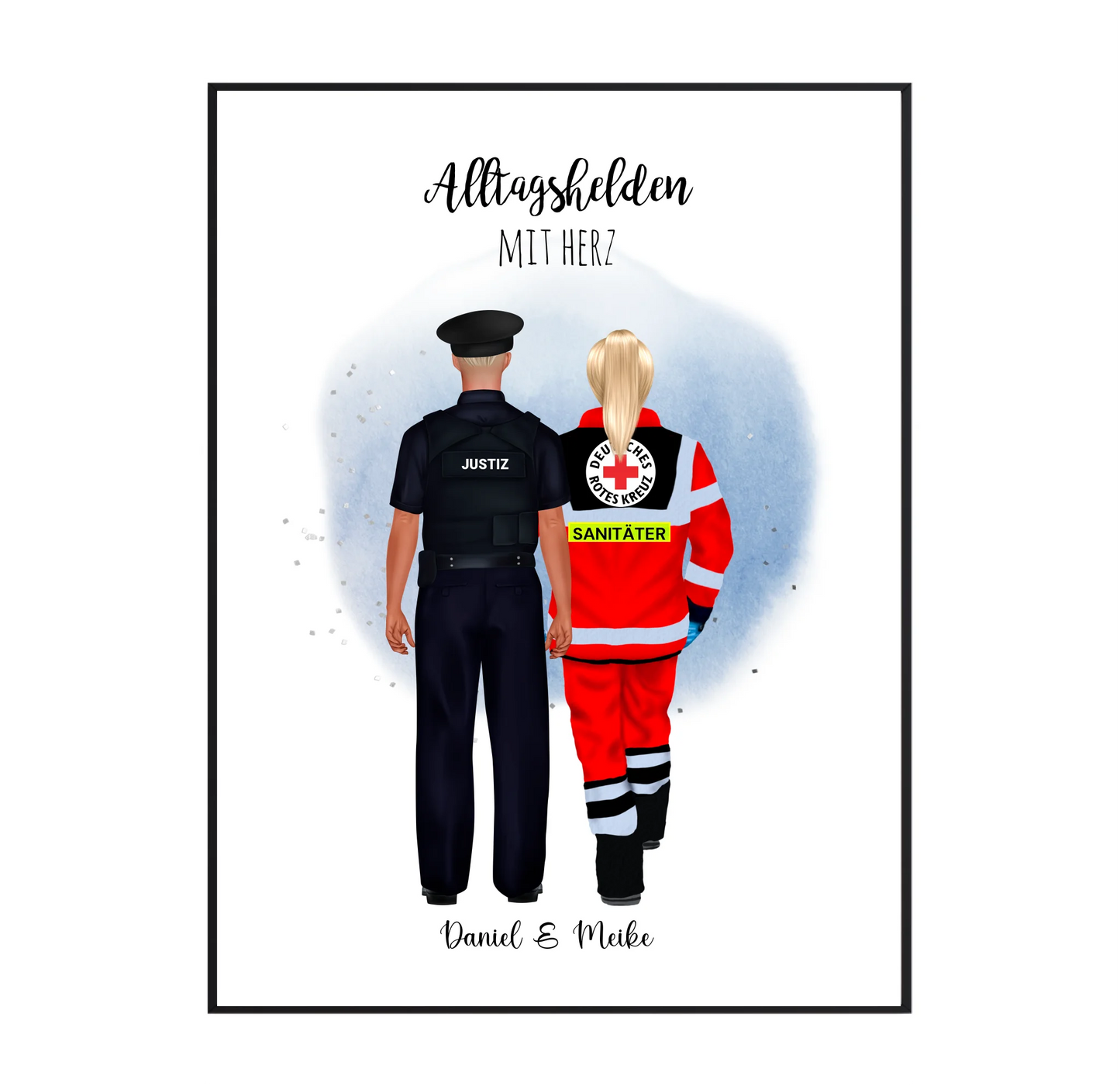 Polizei & Sanitäter Poster