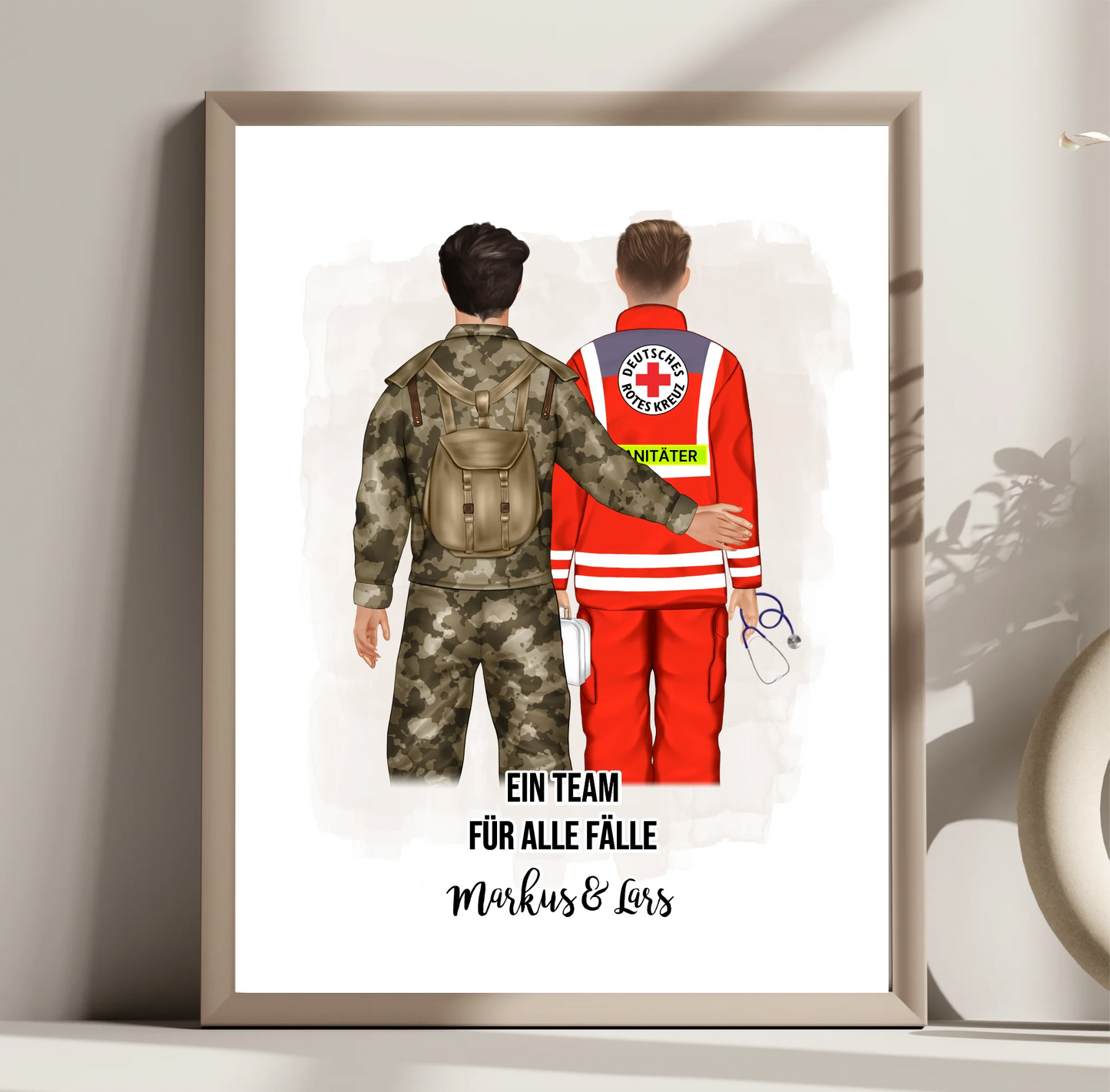 Soldat/in & Rettungsdienst Poster