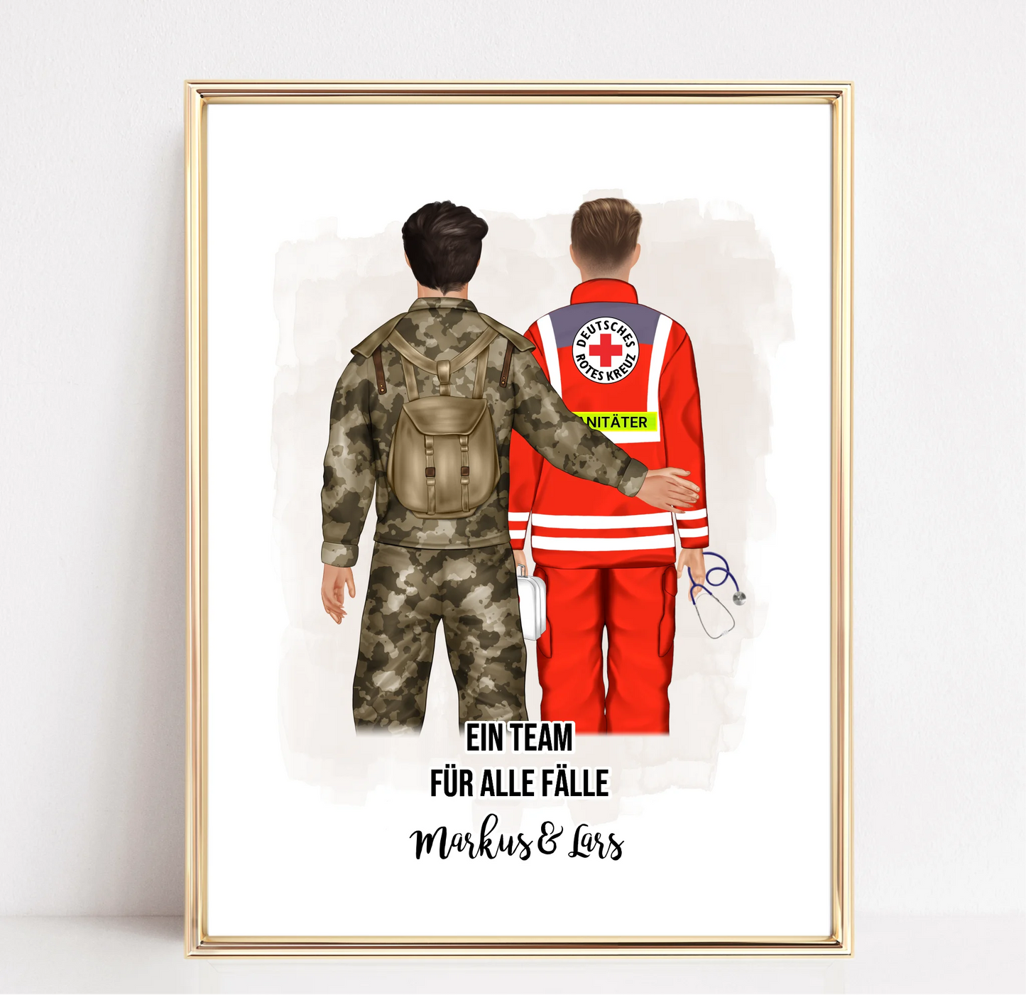 Soldat/in & Rettungsdienst Poster