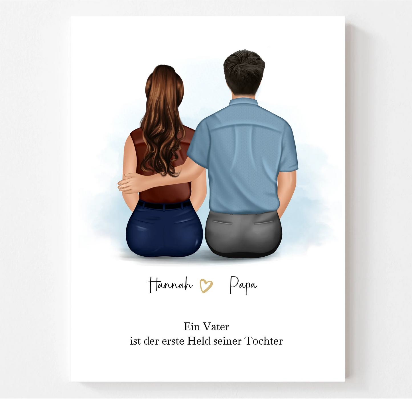 Vater & 1-2 Töchter Poster