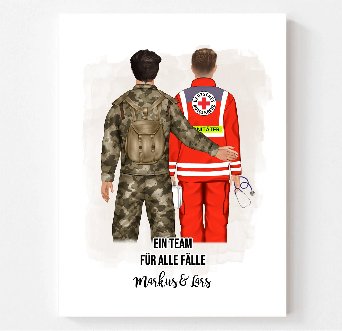 Soldat/in & Rettungsdienst Poster