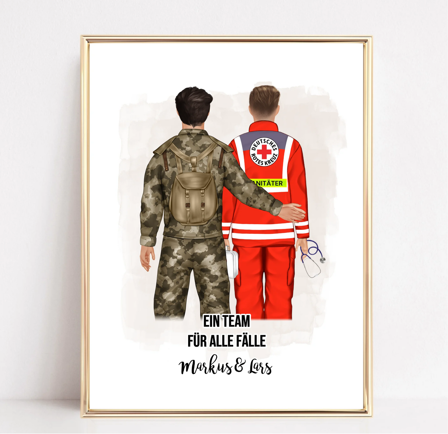Soldat/in & Rettungsdienst Poster