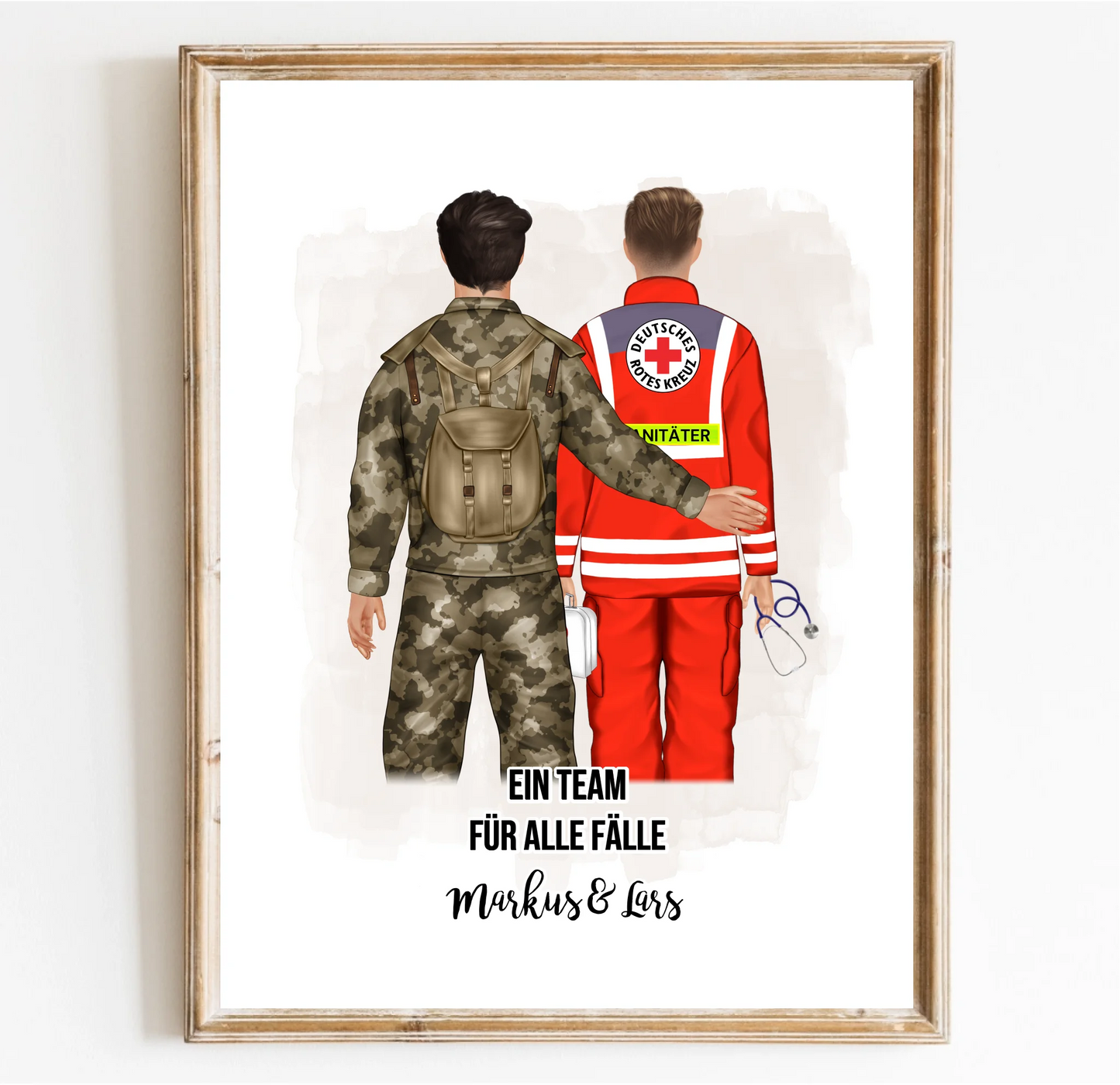 Soldat/in & Rettungsdienst Poster