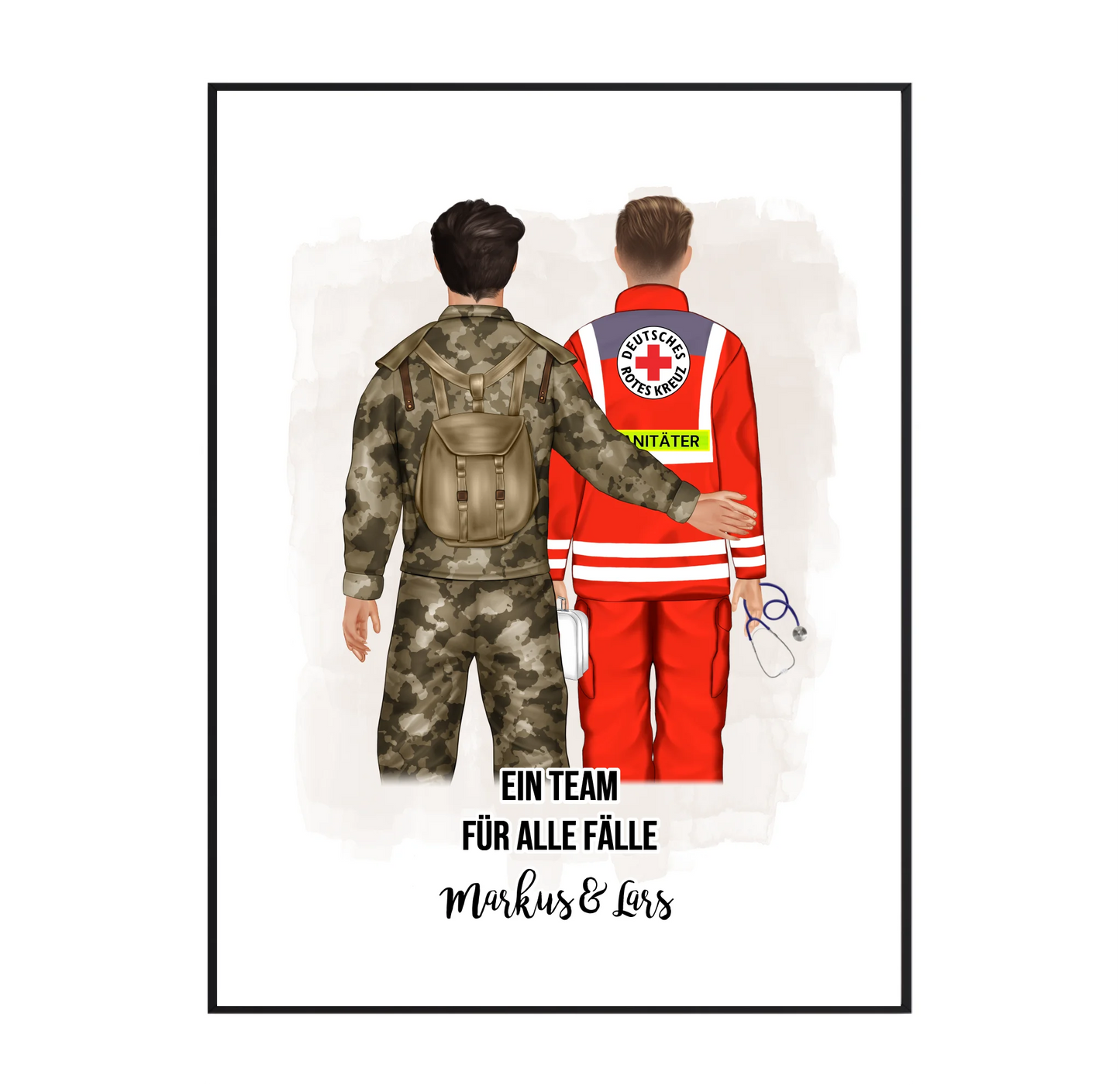 Soldat/in & Rettungsdienst Poster
