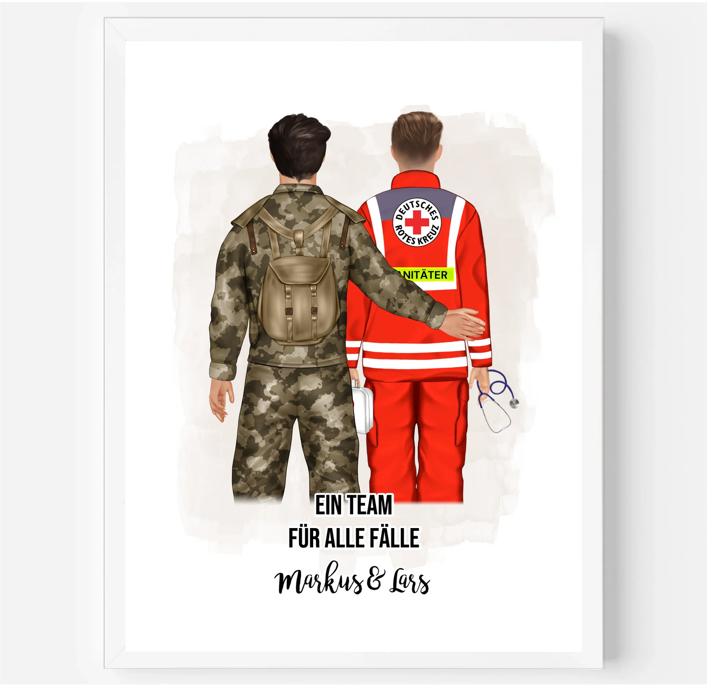 Soldat/in & Rettungsdienst Poster