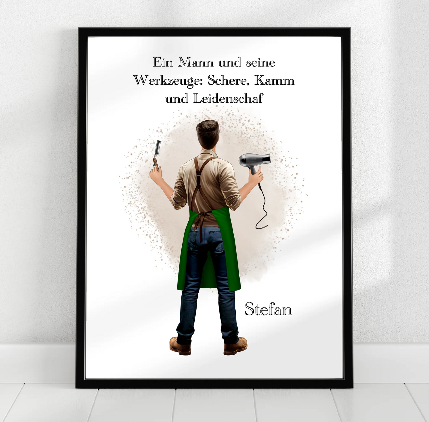 Friseur/Make-Up Artist/Nageldesigner (Mann/Frau) Poster