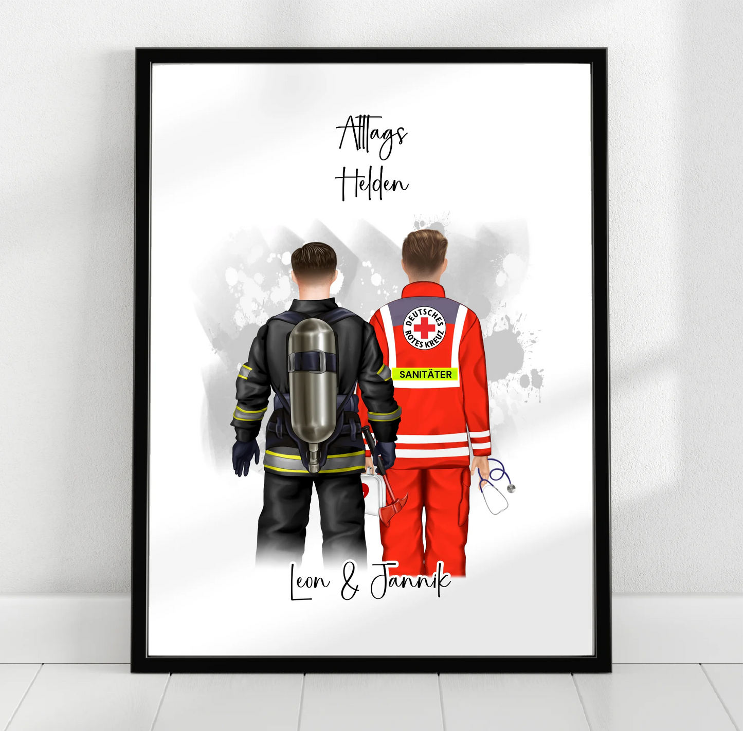 Feuerwehr & Sanitäter/THW/... Poster