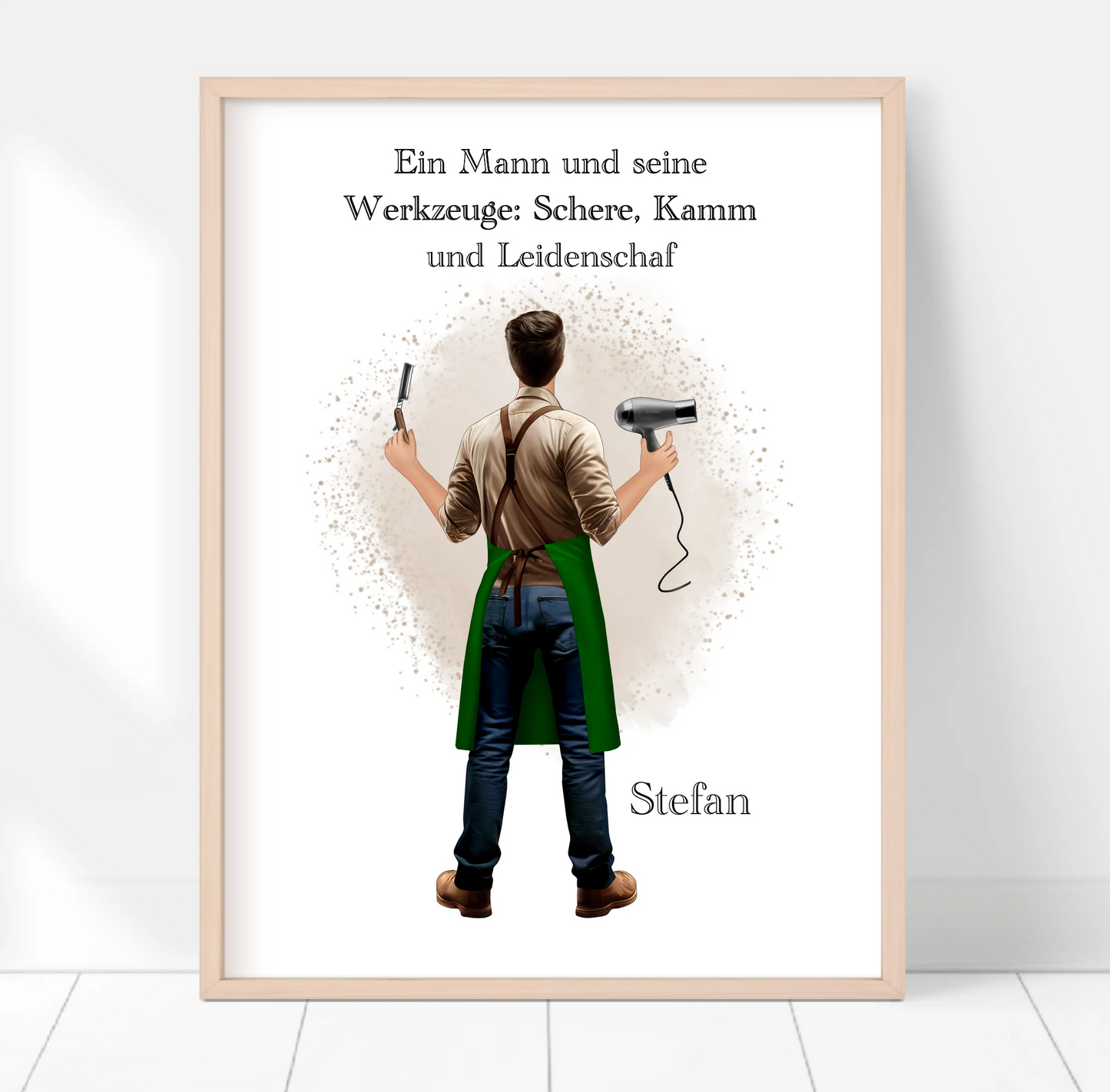 Friseur/Make-Up Artist/Nageldesigner (Mann/Frau) Poster