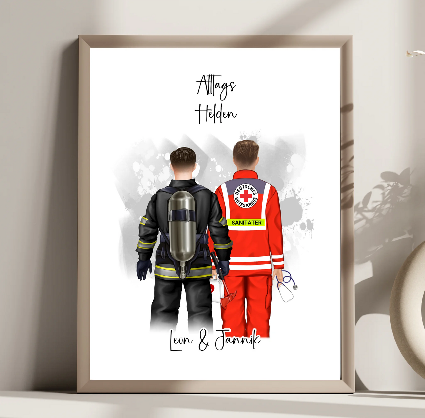 Feuerwehr & Sanitäter/THW/... Poster
